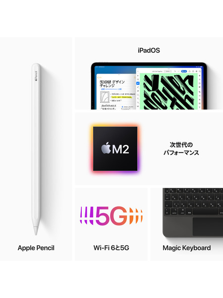 新品未開封iPad Pro12.9 Wi-Fi +Keyboard+ Pen